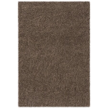 Safavieh SGA-Athens Shag 9 x 12 ft. Rectangle Area Rug Taupe SGA119T-9